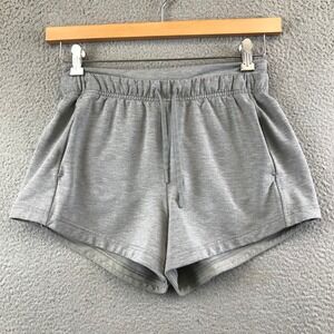 Lululemon Grey Drawstring Lounge Shorts Athletic Running Casual Women's 4‎